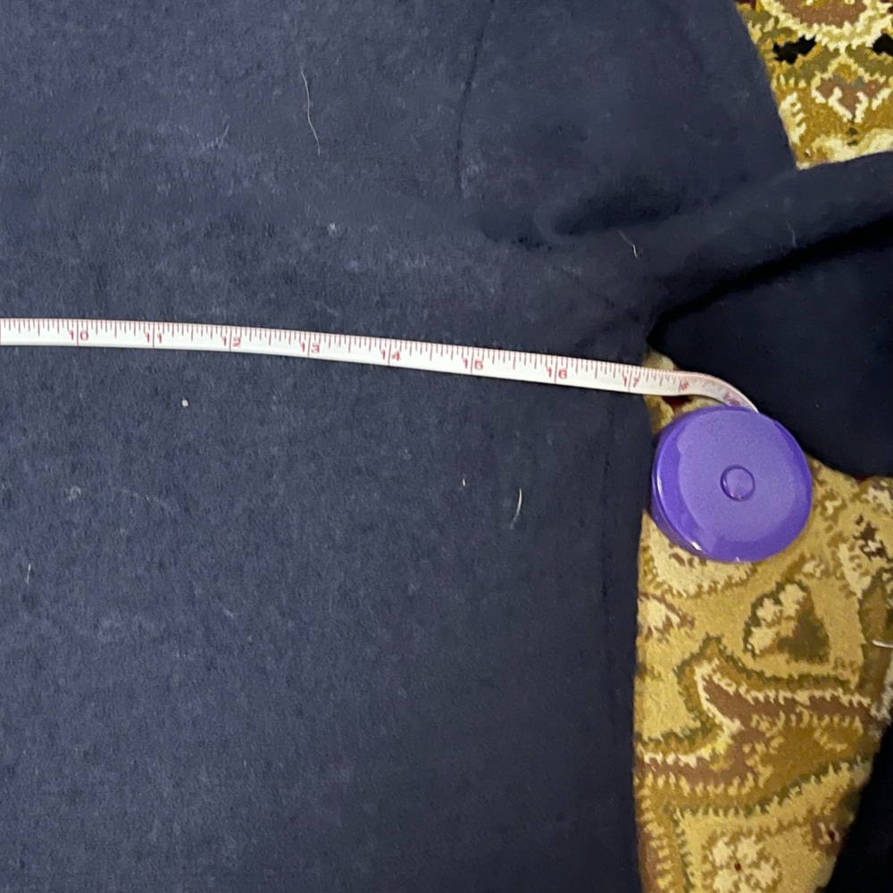Jones Nee York Petite‎ Small navy peplum wool jacket - Picture 7 of 7